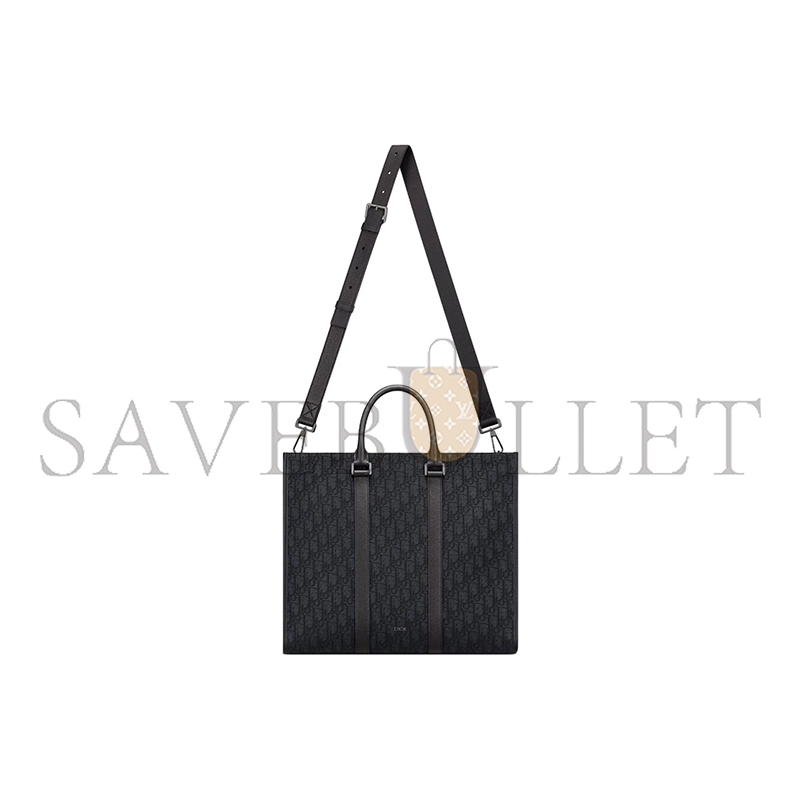 D*or east-west oblique shoulder crossbody tote 1essh232yky-h03e (40.5*35*12cm)